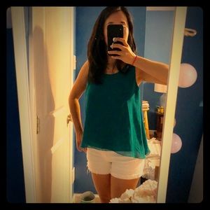 The Limited, Flowy Teal Tank